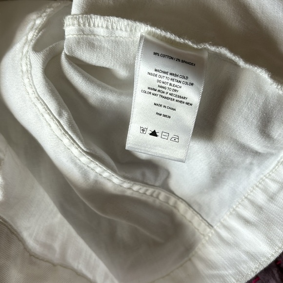 🤍KUT White Stretch Denim Jacket - Picture 6 of 8